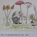 566 cartoon paddestoelen b1t
