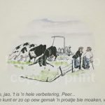 596 cartoon dunne koe b1t